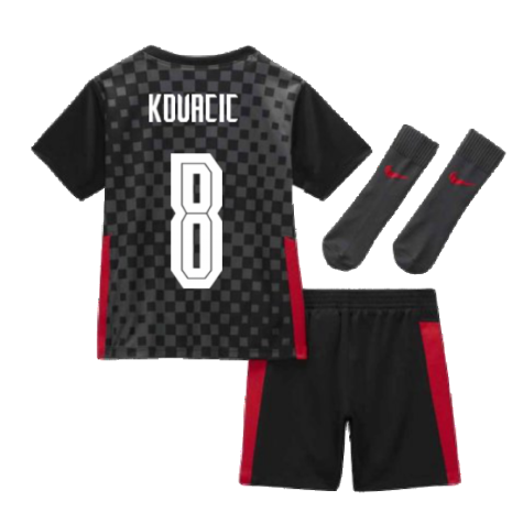 2020-2021 Croatia Little Boys Away Mini Kit (KOVACIC 8)