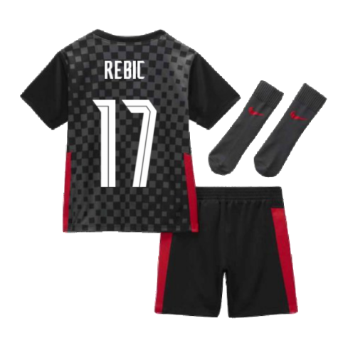 2020-2021 Croatia Little Boys Away Mini Kit (REBIC 17)