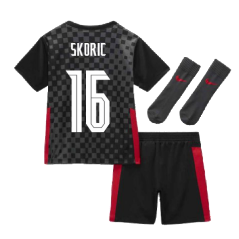 2020-2021 Croatia Little Boys Away Mini Kit (SKORIC 16)