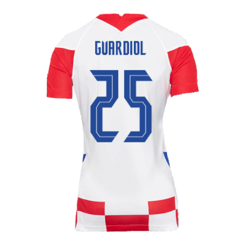 2020-2021 Croatia Womens Home Shirt (GVARDIOL 25)