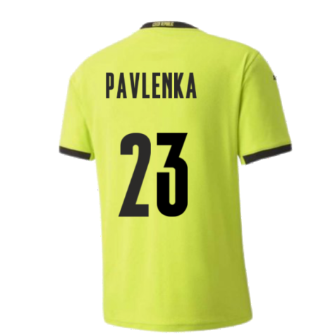 2020-2021 Czech Republic Away Puma Football Shirt (PAVLENKA 23)