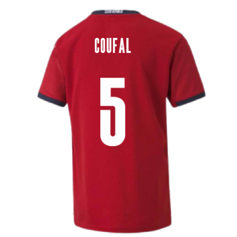 2020-2021 Czech Republic Home Shirt (Kids) (COUFAL 5)