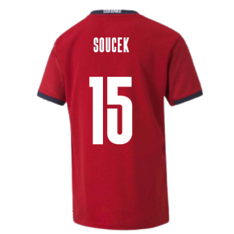 2020-2021 Czech Republic Home Shirt (Kids) (SOUCEK 15)