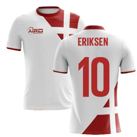 2024-2025 Denmark Away Concept Football Shirt (Eriksen 10) - Kids