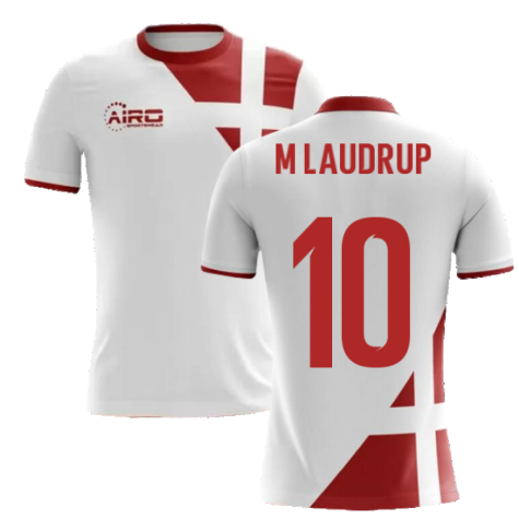 2024-2025 Denmark Away Concept Football Shirt (M Laudrup 10) - Kids