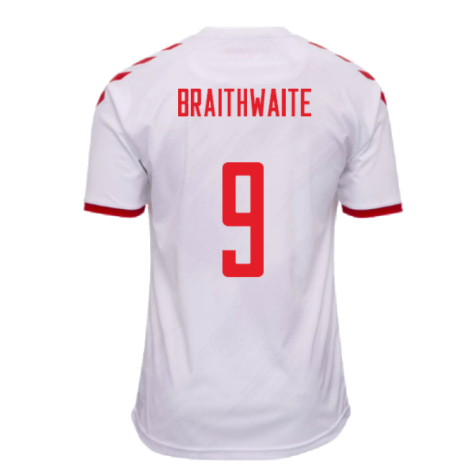 2020-2021 Denmark Away Shirt (BRAITHWAITE 9)