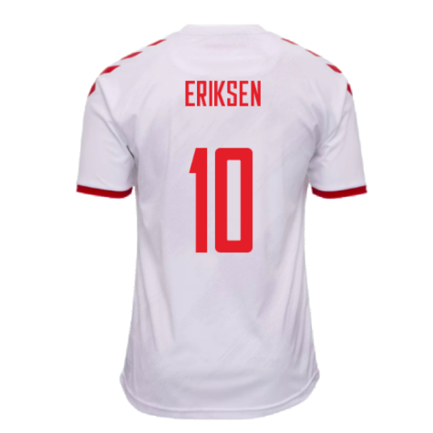 2020-2021 Denmark Away Shirt (ERIKSEN 10)