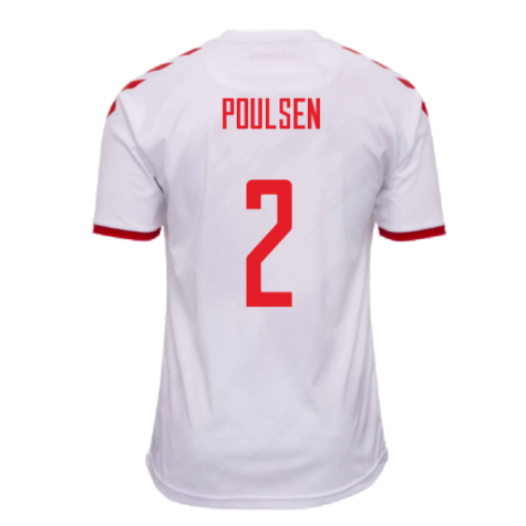 2020-2021 Denmark Away Shirt (POULSEN 2)