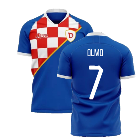 2024-2025 Dinamo Zagreb Home Concept Football Shirt (Olmo 7)