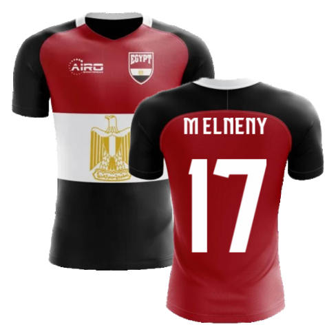 2024-2025 Egypt Flag Concept Football Shirt (M Elneny 17)