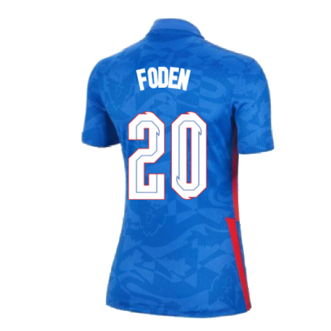 2020-2021 England Away Shirt (Ladies) (Foden 20)