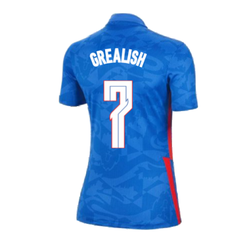 2020-2021 England Away Shirt (Ladies) (Grealish 7)