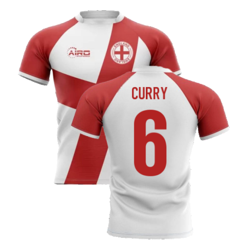 2024-2025 England Flag Concept Rugby Shirt (Curry 6)