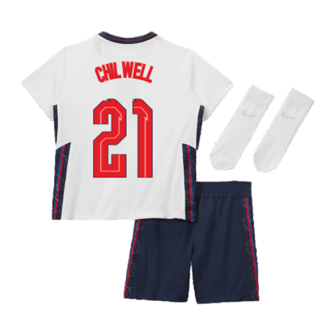 2020-2021 England Home Nike Baby Kit (Chilwell 21)