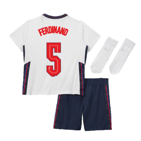 2020-2021 England Home Nike Baby Kit (FERDINAND 5)