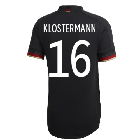 2020-2021 Germany Authentic Away Shirt (KLOSTERMANN 16)