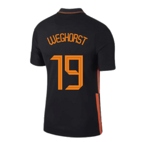 2020-2021 Holland Away Nike Football Shirt (WEGHORST 19)