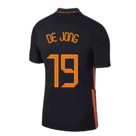 2020-2021 Holland Away Nike Womens Shirt (DE JONG 19)