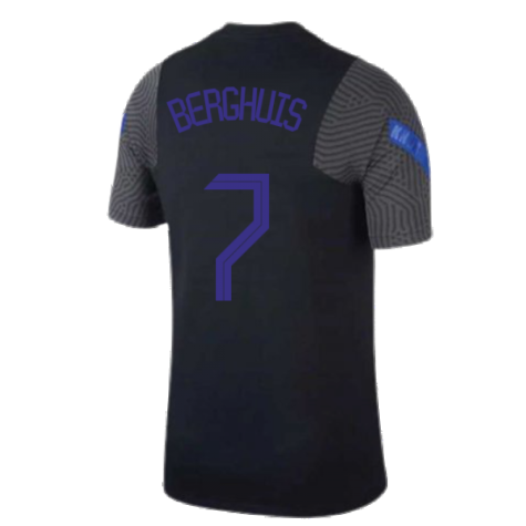 2020-2021 Holland Nike Training Shirt (Black) - Kids (BERGHUIS 7)