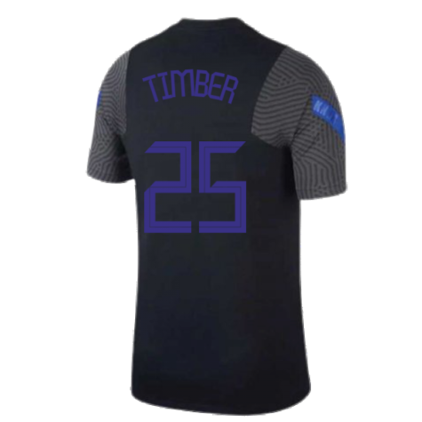 2020-2021 Holland Nike Training Shirt (Black) - Kids (TIMBER 25)