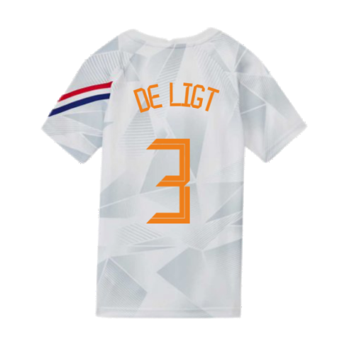 2020-2021 Holland Pre-Match Training Shirt (White) - Kids (DE LIGT 3)