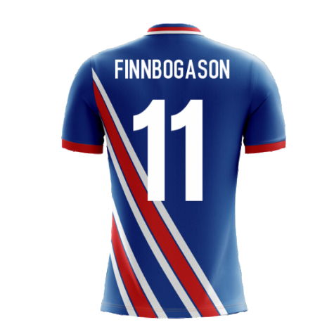 2024-2025 Iceland Airo Concept Home Shirt (Finnbogason 11) - Kids