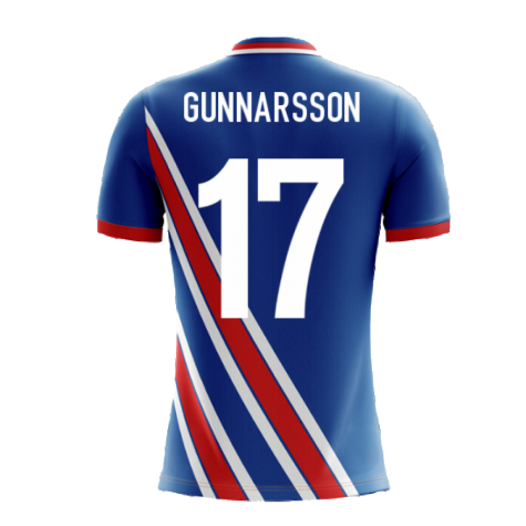 2024-2025 Iceland Airo Concept Home Shirt (Gunnarsson 17) - Kids