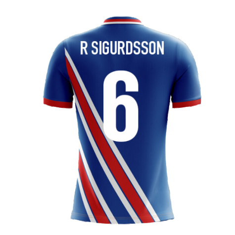 2025-2026 Iceland Airo Concept Home Shirt (R Sigurdsson 6)