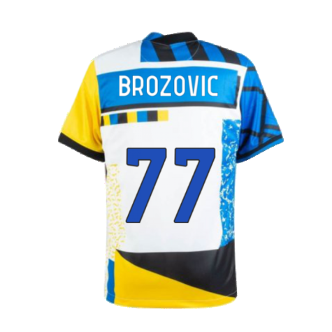 2020-2021 Inter Milan Fourth Shirt (BROZOVIC 77)