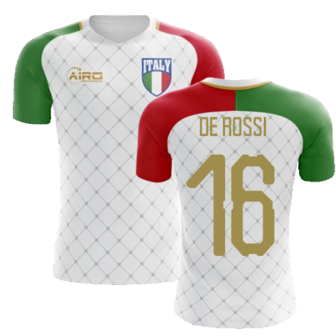 2024-2025 Italy Away Concept Football Shirt (De Rossi 16) - Kids