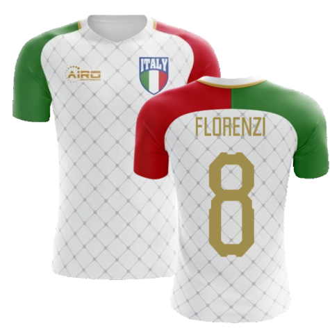 2024-2025 Italy Away Concept Football Shirt (Florenzi 8) - Kids