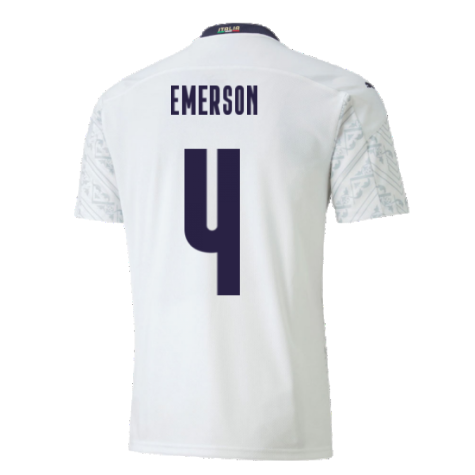 2020-2021 Italy Away Puma Football Shirt (Kids) (EMERSON 4)