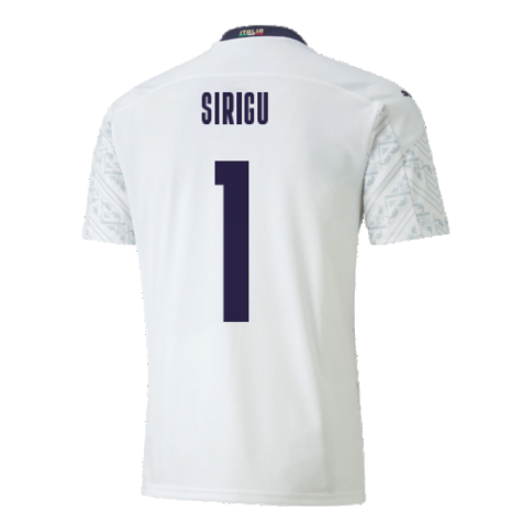 2020-2021 Italy Away Puma Football Shirt (Kids) (SIRIGU 1)