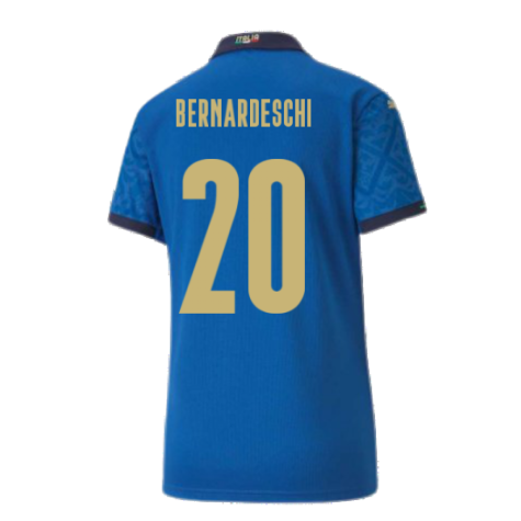 2020-2021 Italy Home Shirt - Womens (BERNARDESCHI 20)