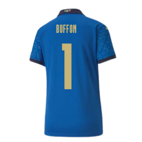 2020-2021 Italy Home Shirt - Womens (BUFFON 1)