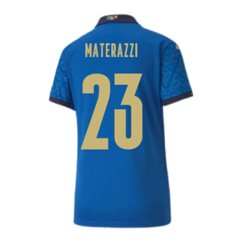 2020-2021 Italy Home Shirt - Womens (MATERAZZI 23)