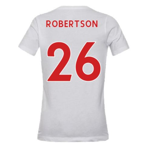 2020-2021 Liverpool Evergreen Crest Tee (White) - Kids (ROBERTSON 26)