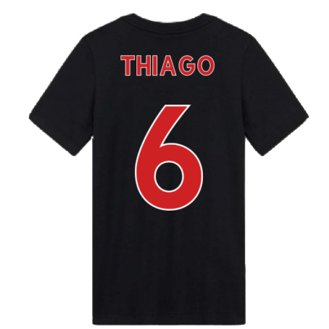 2020-2021 Liverpool Ground Tee (Black) - Kids (THIAGO 6)