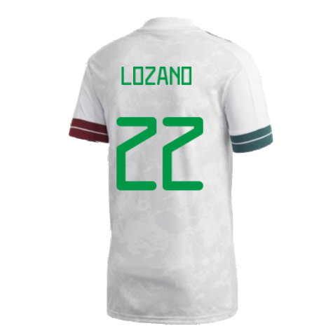 2020-2021 Mexico Away Shirt (LOZANO 22)