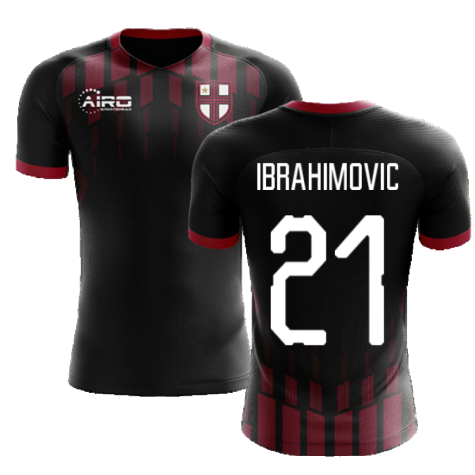 2024-2025 Milan Pre-Match Concept Football Shirt (Ibrahimovic 21)