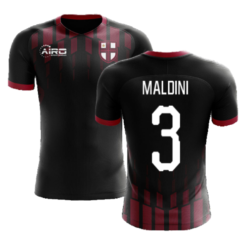 2024-2025 Milan Pre-Match Concept Football Shirt (MALDINI 3)