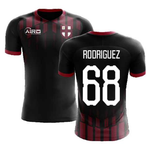 2024-2025 Milan Pre-Match Concept Football Shirt (RODRIGUEZ 68)