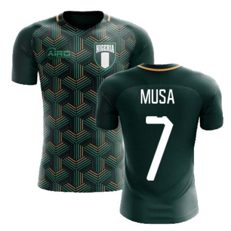 2024-2025 Nigeria Third Concept Football Shirt (Musa 7)