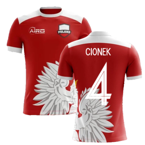 2024-2025 Poland Away Concept Football Shirt (Cionek 4)