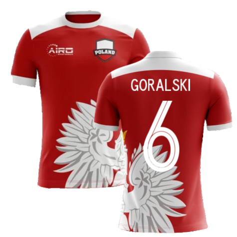 2024-2025 Poland Away Concept Football Shirt (Goralski 6) - Kids