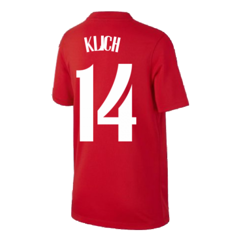 2020-2021 Poland Away Supporters Jersey (Kids) (KLICH 14)