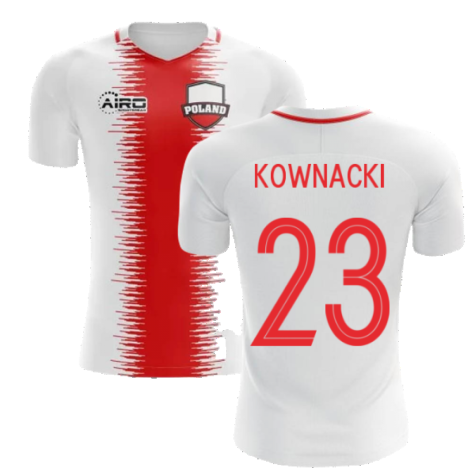 2024-2025 Poland Home Concept Football Shirt (Kownacki 23) - Kids