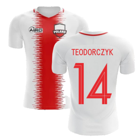 2024-2025 Poland Home Concept Football Shirt (Teodorczyk 14)