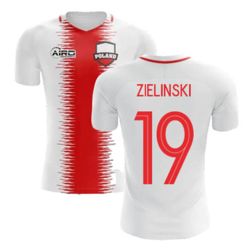 2024-2025 Poland Home Concept Football Shirt (Zielinski 19)