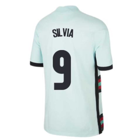2020-2021 Portugal Away Nike Football Shirt (Kids) (SILVIA 9)